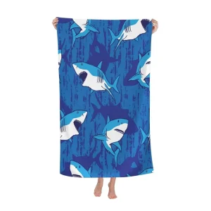 Durable Microfiber Beach Towel Quick Dry Sandfree Lightweight Easy to Carry Super Absorbent