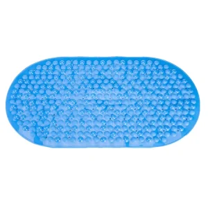 Durable Non slip PVc Bath Mat Highly Absorbent Bathroom Ground Mat Eco friendly Mildew Resistant Mats