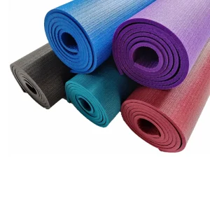 Durable PVC Yoga Mat Non Slip Printed Training Pad Eco Friendly Workout Accessory Custom Core Exercise Mat