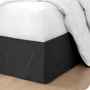 Durable Pleated Bed Skirts High Quality Microfiber Bed Skirt