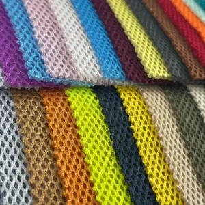 Durable Polyester Mesh Fabric Tear Resistant for Backpack Pocket Luggage Bag Handbag Raw Material in Stock