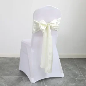 Durable Satin Chair Cover Sashes for Sales