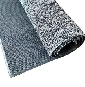 Durable Striped Entrance Floor Mat for Residential Commercial Use 5mm PVC Back Custom Design Tuft Door Mat