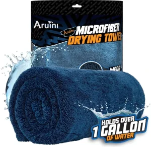 Durable Super Absorption Car Microfiber Towel Edgeless Boat Wash Super Soft Car Detailing Drying Towels