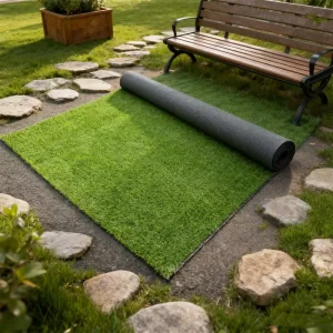 Durable Synthetic Turf Premium Artificial Grass Carpet 10mm 60mm Soft Pile for Indoor Outdoor Garden Balcony Patio Landscaping