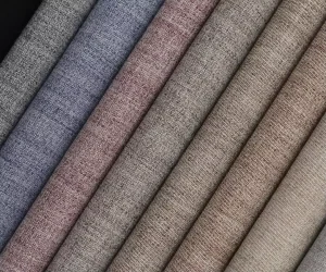 Durable Textured Polyester Blend Fabric 10% Wool 12% Rayon 78% Polyester for Suits Jackets Hats Shoes