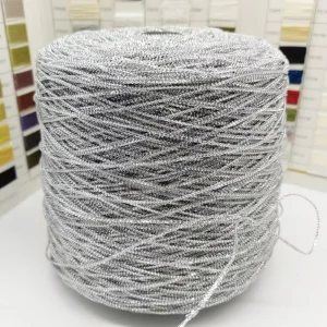 Durable Thick Polyester Rayon Cotton Blended Filament Yarn Knitting and Crochet Twisted Thread for Garments Lace Scarf Hat