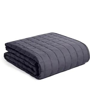 Durable Weighted Blanket Adults Bed Throw Cooling Polyester Filled All Season Use Heavy Weight Picnic Blanket