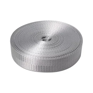 Durable Woven Herringbone Webbing Strap Solid Color Polyester Nylon for Bag Carry Straps
