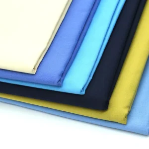 Durable Wrinkle Resistant Polyester Cotton Shirt Fabric for High end Business Shirts