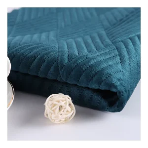 Dutch Velvet 80g Home Textile Lining Ultrasonic Embossed Knitted 100% Polyester Mesh 75d Composite Anti Pill Spray Adhesive Bag