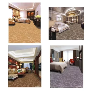 Duty Anti Static Fade Resistant Washable Wall to Wall Carpet for Shopping Mall Hotel Space and Home Use