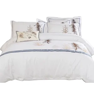 Duvet Cover Double Hotel poly Cotton Hotel Bedding Bed Set Duvet Cover