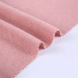 Dyed Hacci Cable Knit Rib Fabric Sweater Fabric