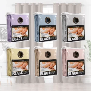 E commerce Products Multiple SKUs Blackout Curtain Premium Thermal Insulated WindowTreatment Blackout Drapes for Bedroom