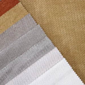 E2195 Customized Woven Yarn Dyed Waterproof Breathable 100% Polyester Chenille Upholstery Sofa Fabric Medium Weight