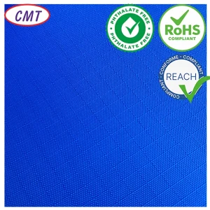 ECO Friendly 420D 0.7cm Grid High Density Polyester Oxford Fabric with Illinois Lead Poisoning Prevention Act 410 ILCS 45 Pass