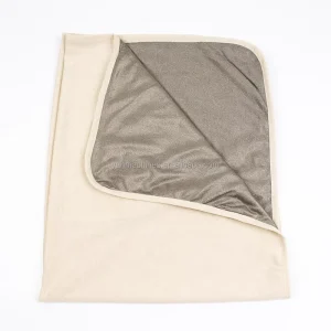EMF Blocking Blanket Cotton Outer 100% Silver Fiber Inner Faraday RF Shielding Sleep Throw