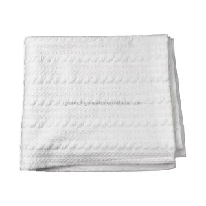 EMF Blocking Silver Fiber Electric EMI Shielding Bed Blanket Electromotive Force Protection for Pregnant Women and Babies
