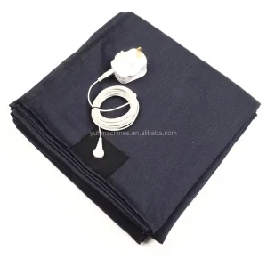 EMF Shielding Sheets for Bed Stainless Steel Fabric Sheet Grounding Sheets