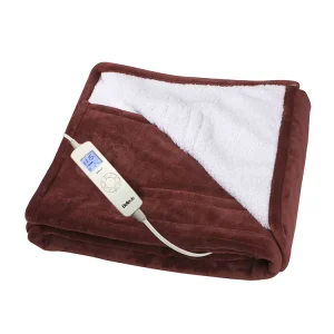 ETL 120v 50″ X 60″ 6 Heat Settings Heated Blanket Electric Throw Heated Throw Overblanket
