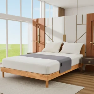 EU Size 10% Silver Organic Cotton Anti Static Conductive Bed Sheet for Deep Sleep CE Certified Hotel
