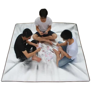 EVA Aluminum Film Moisture Proof Camping Mat for Outdoor Beach Use 330g Lightweight Picnic Mat Waterproof Waterproof