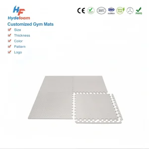 EVA Gym Flooring Mats Waterproof Portable Eco-Friendly High Impact Resistance Sound Insulation for Custom Packaging