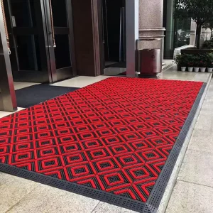 EVA Revolving Door Mat Anti Slip Waterproof Puzzle Design Washable Eco Friendly Modern Flooring Made in China