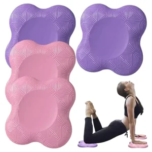 EVA Safety Non Slip Yoga Kneeling Mat 20x20cm 20mm Thick Eco Friendly Lightweight for Yoga Pilates Exercise
