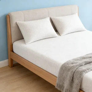 Earthing Bed Sheet Anti Bacteria Static Release Grounding Silver Fiber Half Full Size Sheet for Hotel Home Bedding