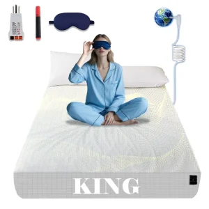 Earthing Grounded Bedding Sheet with Soft Cotton Feel Free Shipping From USA Warehouse