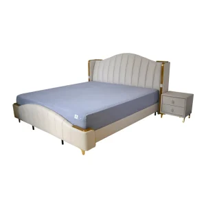 Earthing Grounding USA Fitted Sheet Bed Mat Silver Fiber Bed Sheet 15inch Height Skirt Included 15ft Grounding Cord