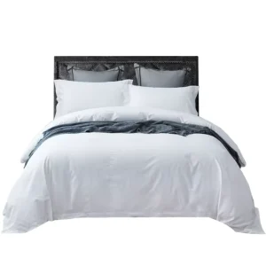 Easy Care 4 Piece 50/50 Polycotton & Microfiber 200TC Bed Sheets Set Luxury 200 Thread Count for Home & Hotel