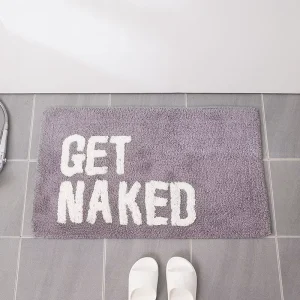 Easy Care Tufted Bathroom Rug Anti Slip TPR Bottom Fast Water Absorption Low MOQ Bath Mats