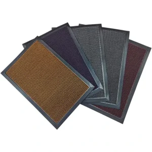 Easy Clean Entryway Non Slip Thickening Minimalist Outdoor Rubber Backing Elastic Mesh Door Mat