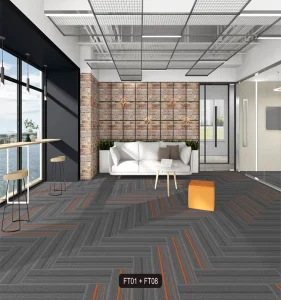 Easy Install Commercial Carpet Tiles for Office Banquet Hall Hotel Interior Decoration PP Floor Square Carpets Rugs