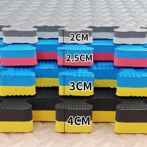 Easy to store Foam Mat Temporary Game Room Portable Exercise Cushion Tiles