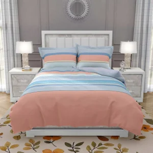 Eco Dye Custom Printed 100% Polyester Woven Microfiber Breathable Medium Weight Fabric Bed Sheet