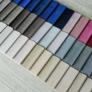 Eco-Friendly 100% Polyester Velvet Sofa Fabric Customizable Colors Plain Velveteen Design for Lining & Girls’ Upholstery