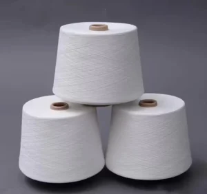 Eco Friendly 32s High Stretch FD Cotton Like Yarn High Tenacity Anti static Bleached for Sewing Hand Knitting & Textile Weaving