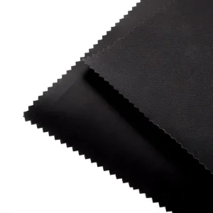 Eco-Friendly Black One Side TPU Coated 100% Polyester Ripstop Twill 120 GSM Duty Woven Heat Sealable Tear Resistant Diapers