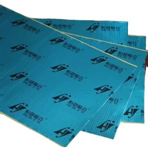 Eco Friendly Butyl Rubber Automotive Sound Deadening Mat 2-5mm 460x800mm Car Vibration Damper Noise Reduction Sheet OEM