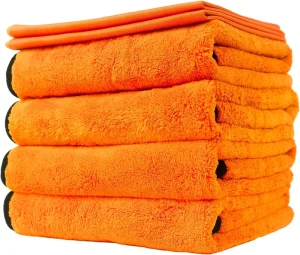 Eco Friendly Car Towel Microfibre Quick dry Multipurpose Use Cleaning Towels With Sling for Travel