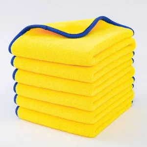 Eco-Friendly Car Wash Cloth Thickened Microfiber Towel Car Cleaning Absorbent Car Cleaning Towel