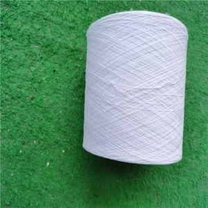 Eco Friendly Carded Cotton Yarn Thread High Tenacity Open End Recycle Blended for Weaving and Knitting