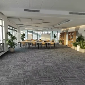 Eco Friendly Carpet Tiles Non Toxic Soft Touch for Home Living Room Bedroom Soundproof Stain Resistant Self Adhesive