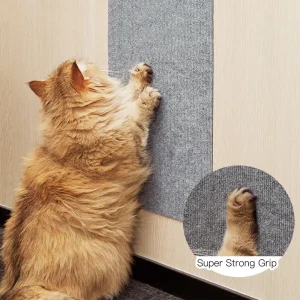 Eco-Friendly Cat Scratching Post DIY Climbing Carpet Trimable Self-Adhesive Mat Pad Cat Scratch Furniture Carton