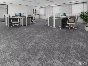 Eco Friendly Commercial Carpet Tiles 33*100cm for Heavy Traffic Areas Office