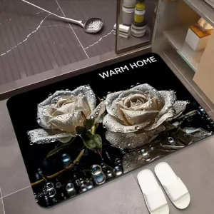 Eco Friendly Diatomaceous Earth Quick Dry Water Lock Non Slip Protective Indoor Floor Mat